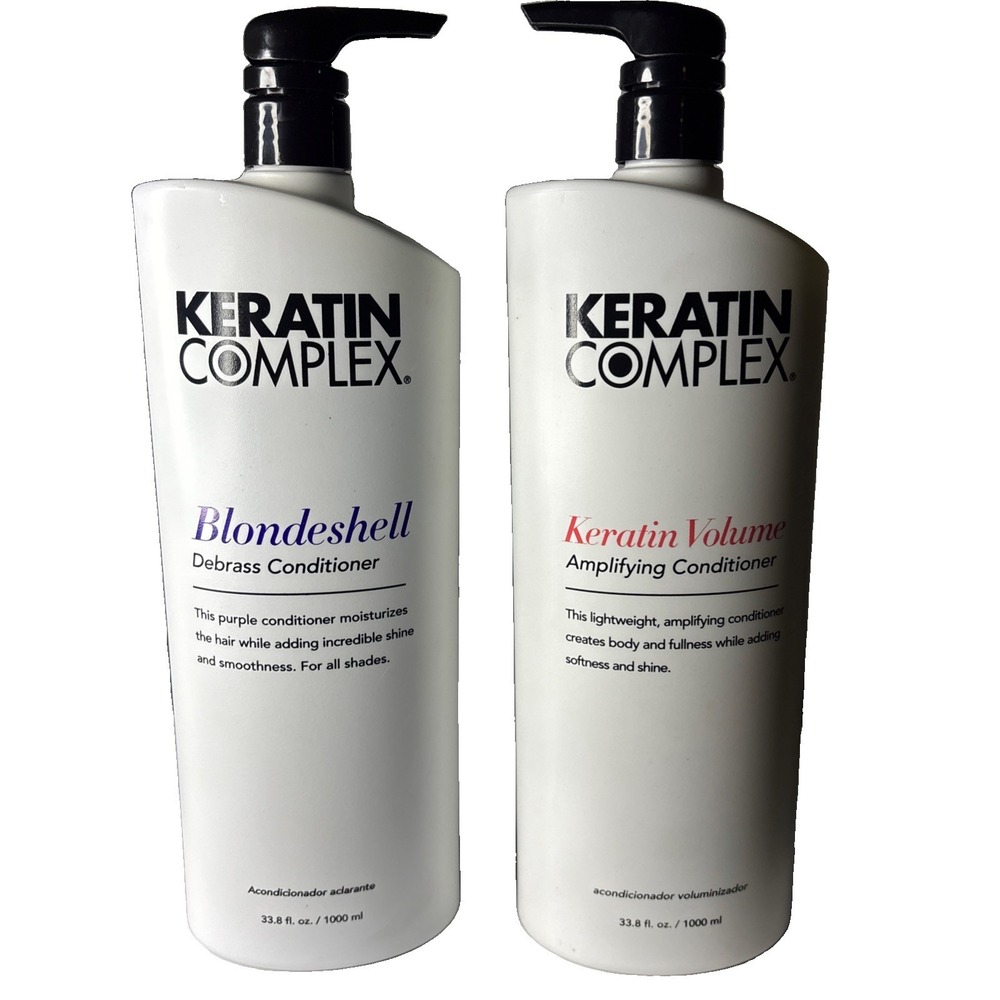Keratin Complex Blondeshell DeBrass, Keratin Volume CONDITIONER  33.8 oz